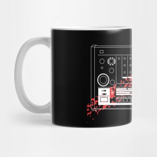 808 Red Line Mug